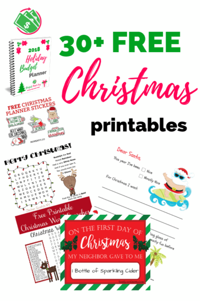 30 Free Christmas Printables For The Whole Family