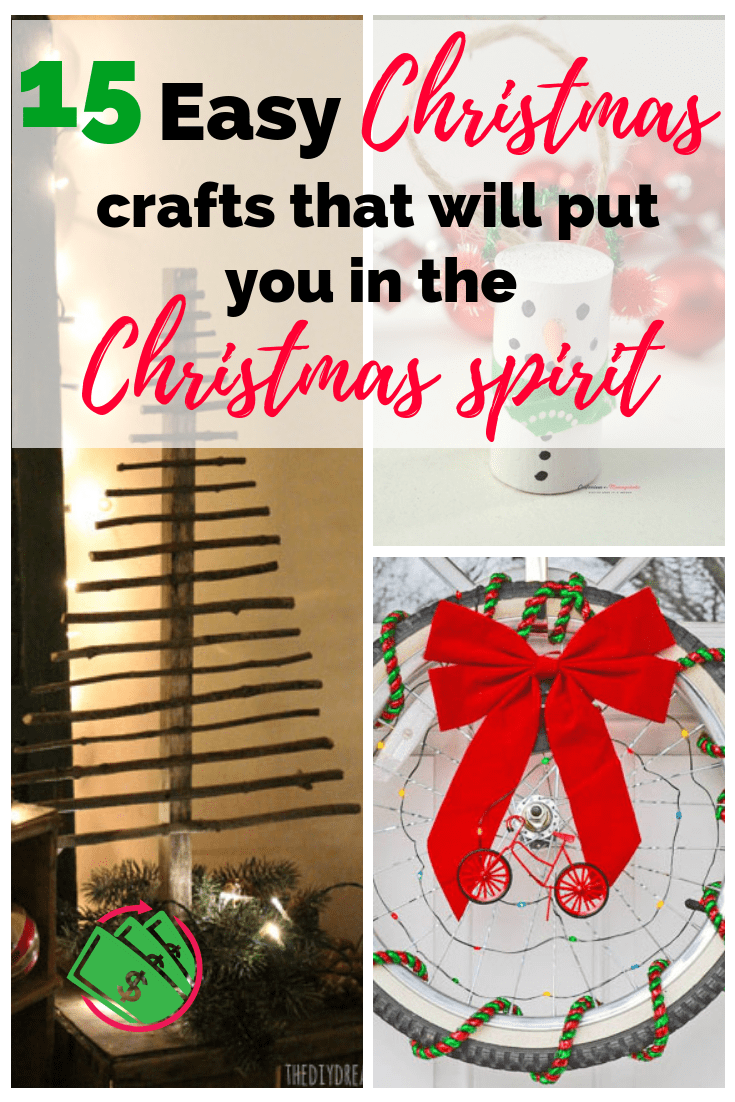 15 Easy Christmas Crafts That Will Put You In The Christmas Spirit ...