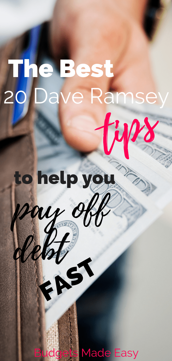 20 Of The Best Dave Ramsey Tips That Will Makeover Your Money Today - the 20 best dave ramsey tips that will help you turn your money around today