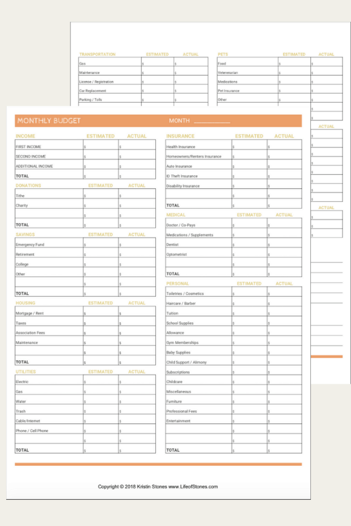 The Most Effective Free Monthly Budget Templates That Will Help You ...